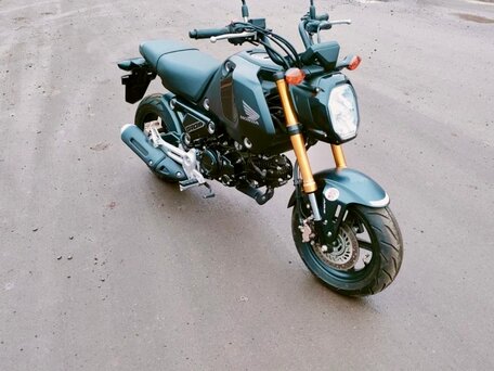 2021 Honda MSX125 Grom, чёрный, 339000 рублей, вид 2