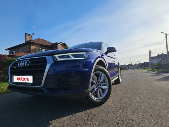 2017 Audi Q5 II (FY), синий, 2850000 рублей - вид 11