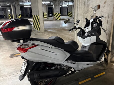 2012 Sym Maxsym 400, белый, 400000 рублей, вид 2