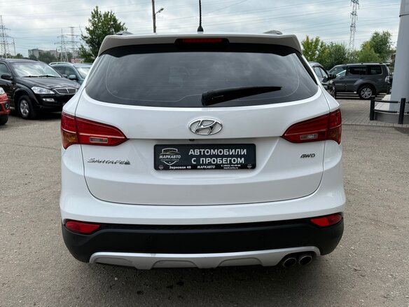 2014 Hyundai Santa Fe III, белый, 1720000 рублей - вид 6