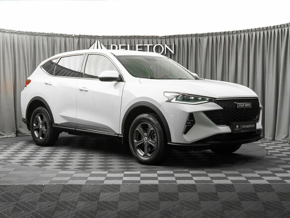 2022 Haval F7 I Рестайлинг, белый - вид 1