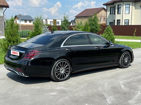 2020 Mercedes-Benz S-Класс 450 Long VI (W222, C217) Рестайлинг, чёрный, 11890000 рублей, вид 4