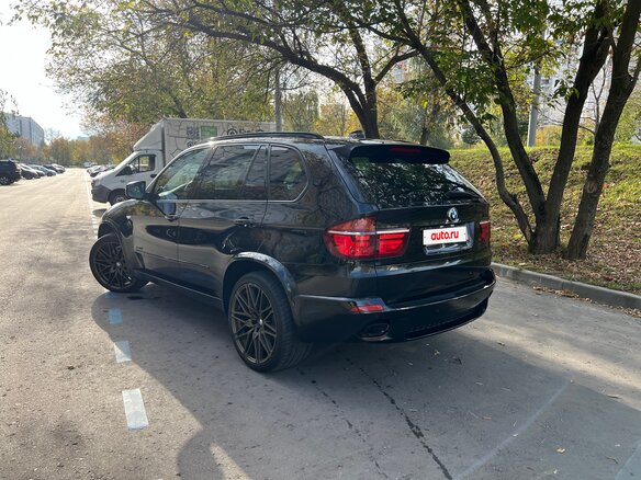 2011 BMW X5 40d II (E70) Рестайлинг, чёрный - вид 6