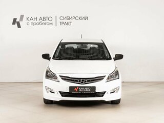 2015 Hyundai Solaris I Рестайлинг, белый, 1229000 рублей, вид 2