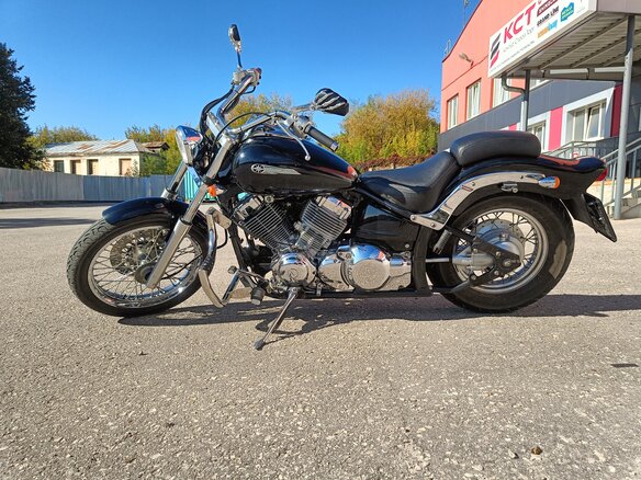 1999 Yamaha XVS400 Drag Star, чёрный, 330000 рублей - вид 5
