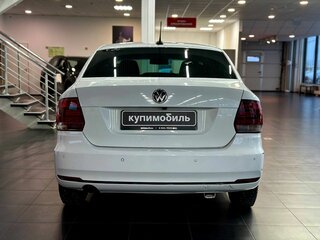 2019 Volkswagen Polo V Рестайлинг, белый, 610000 рублей, вид 2