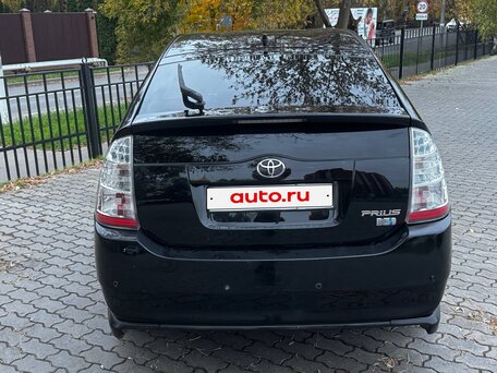 2008 Toyota Prius II Рестайлинг (XW20), чёрный, 595000 рублей, вид 4