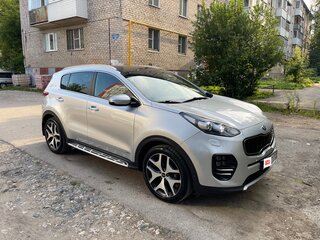 2016 Kia Sportage IV, серебристый, 2100000 рублей, вид 1