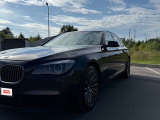 2011 BMW 7 серии 740d xDrive V (F01/F02/F04), чёрный, 2400000 рублей, вид 2