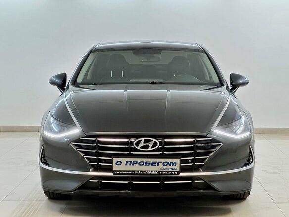 2020 Hyundai Sonata VIII (DN8), серый, 1800000 рублей - вид 1