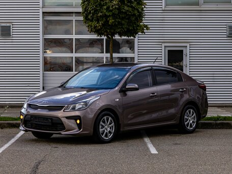 2018 Kia Rio IV, коричневый, 1295000 рублей, вид 1
