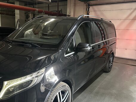 2020 Mercedes-Benz V-Класс Long 250 d длинный III (W447) Рестайлинг, чёрный, 6200000 рублей, вид 4