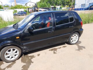 1999 Volkswagen Polo III Рестайлинг, чёрный, 200000 рублей, вид 4