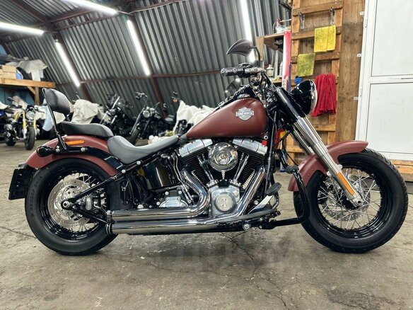 2017 Harley-Davidson Softail Slim, оранжевый, 1150000 рублей - вид 2