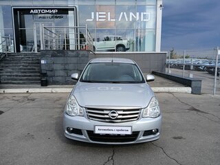 2014 Nissan Almera III (G15), серебристый, 730000 рублей, вид 2