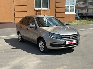 2021 Lada (ВАЗ) Granta I Рестайлинг, серый, 565000 рублей, вид 4