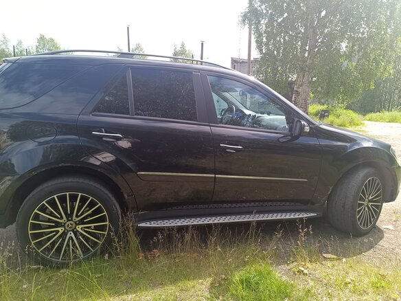 2007 Mercedes-Benz M-Класс 350 II (W164), чёрный, 850000 рублей - вид 2