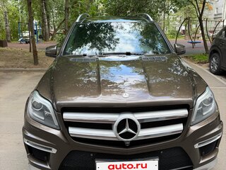 2015 Mercedes-Benz GL-Класс 500 II (X166), коричневый, 3290000 рублей, вид 2