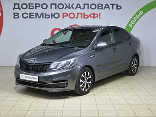 2016 Kia Rio III Рестайлинг, серый, 990000 рублей, вид 2