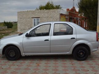 2012 Renault Logan I Рестайлинг, серый, 295500 рублей, вид 4