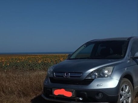 2007 Honda CR-V III, серебристый, 950000 рублей, вид 3