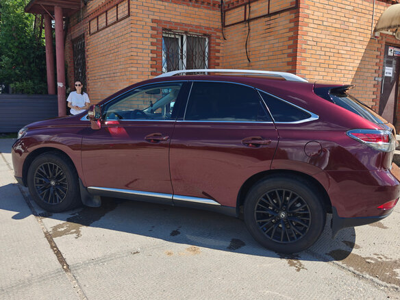 2013 Lexus RX 350 III Рестайлинг, красный, 2360000 рублей - вид 13