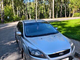 2009 Ford Focus II Рестайлинг, серебристый, 560000 рублей, вид 4