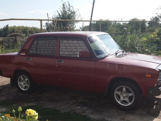 2008 Lada (ВАЗ) 2107, пурпурный, 262300 рублей, вид 1