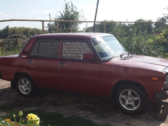 2008 Lada (ВАЗ) 2107, пурпурный, 217300 рублей