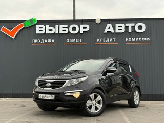 2012 Kia Sportage III, чёрный, 1269000 рублей, вид 1