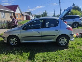 2005 Peugeot 206, серебристый, 400000 рублей, вид 2
