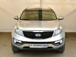 2014 Kia Sportage III Рестайлинг, серебристый, 1300000 рублей, вид 2