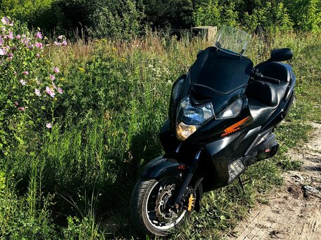 2007 Honda Silver Wing 400, чёрный, 260000 рублей, вид 1