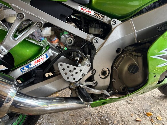 2004 Kawasaki ZX-9R Ninja, зелёный, 430000 рублей - вид 6