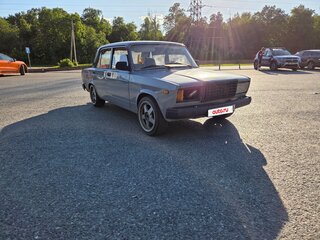 2006 Lada (ВАЗ) 2107, чёрный, 300000 рублей, вид 1