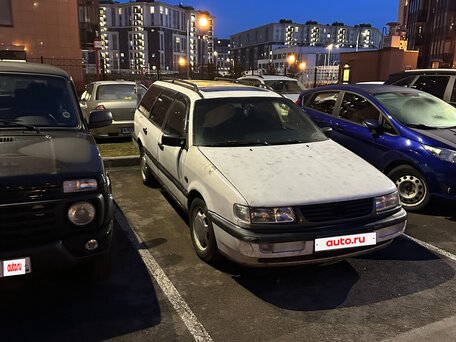 1995 Volkswagen Passat B4, белый, 130000 рублей, вид 2