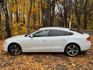 2014 Audi A5 I (8T) Рестайлинг, белый, 1200000 рублей, вид 3