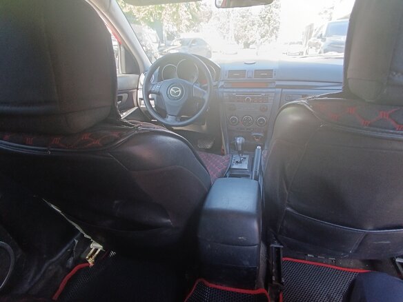 2007 Mazda 3 I (BK) Рестайлинг, красный, 450000 рублей - вид 5