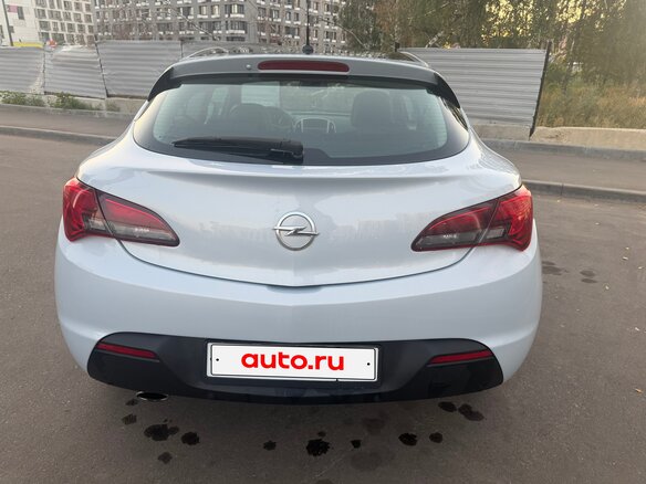 2012 Opel Astra GTC J Рестайлинг, серый, 800000 рублей - вид 5