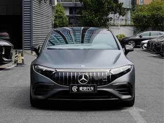 2026 Mercedes-Benz EQS AMG 53 4MATIC+ 118 kWh, серебристый, 11000000 рублей, вид 2