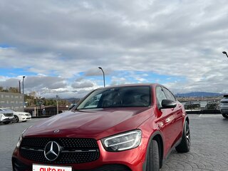 2020 Mercedes-Benz GLC Coupe 300 I (C253) Рестайлинг, красный, 5000000 рублей, вид 2