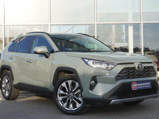 2019 Toyota RAV4 V (XA50), зелёный, 3420000 рублей, вид 3