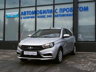2018 Lada (ВАЗ) Vesta I, серебристый, 779000 рублей, вид 1