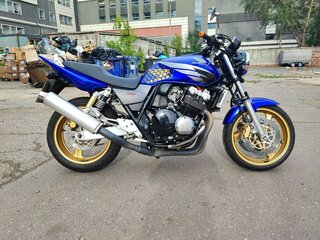 2004 Honda CB 400 Super Four, синий, 299000 рублей, вид 1