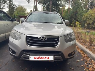 2011 Hyundai Santa Fe II Рестайлинг, серебристый, 1300000 рублей, вид 2