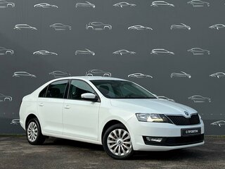 2019 Skoda Rapid I Рестайлинг, белый, 1262800 рублей, вид 3