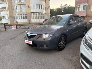 2008 Mazda 3 5-speed I (BK) Рестайлинг, серый, 410000 рублей, вид 1