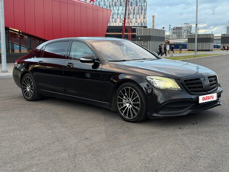 2017 Mercedes-Benz Maybach S-Класс 450 I (X222) Рестайлинг, чёрный, 3350000 рублей, вид 3