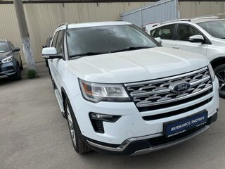 2018 Ford Explorer V Рестайлинг 2, белый, 3400000 рублей, вид 4