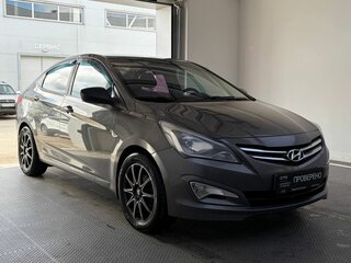 2016 Hyundai Solaris I Рестайлинг, серый, 750000 рублей, вид 3